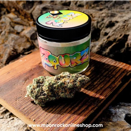 Zourz Runtz Moonrock β Premium Handcrafted Cannabis with Tropical Flavor Exotic Zourz Runtz Moonrock Nugget Dipped in Kief and Oil | 35%+ THC Hybrid Strain | Moonrock Online Shop