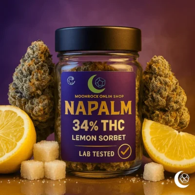 Buy Lemon Sorbet Pre Rolls – Lab Certified Cannabis Jar with Fresh Indoor Flower