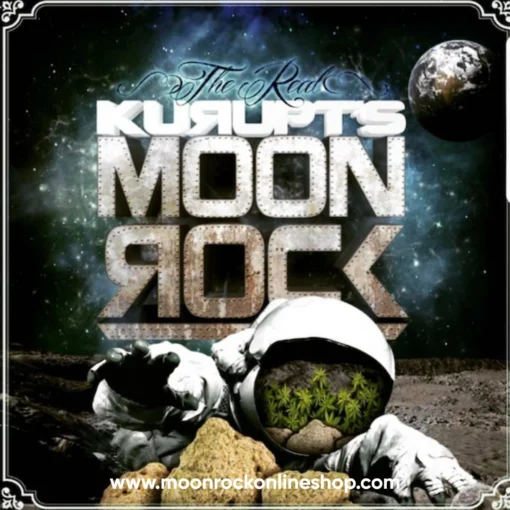 Kurupts Moonrock Prerolls - Premium Infused Cannabis Joints | Moonrock Online Shop Kurupts Moonrock prerolls in luxury packaging with visible hash oil glaze and kief coating, lab-tested cannabis joints