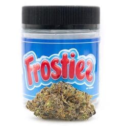 Close-up of Frosties Runtz cannabis buds | Moonrock’s premium hybrid strain