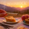 Sunset Session with Georgia Pie Enjoying Georgia Pie Cookies Strain pre-roll at sunset - Moonrock Online