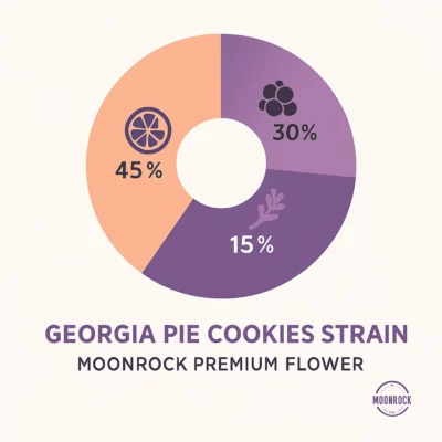 Georgia Pie Cookies Strain terpene profile: Limonene, Caryophyllene, Linalool