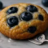 Berner Cookies Berry Pie Gourmet Cannabis Edible Berner Cookies Berry Pie close-up with blueberries - Premium Weed Cookies - Moonrock Online Shop