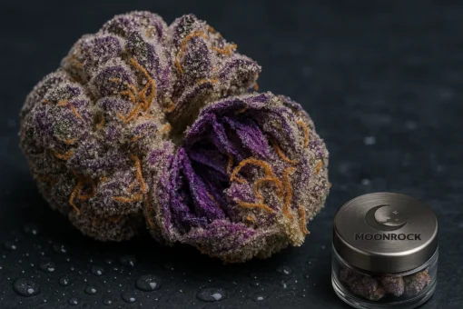 Premium Pink Rozay Cookies Strain Close-Up Buy Pink Rozay Cookies - 28% THC Hybrid Flower | Moonrock Online Shop