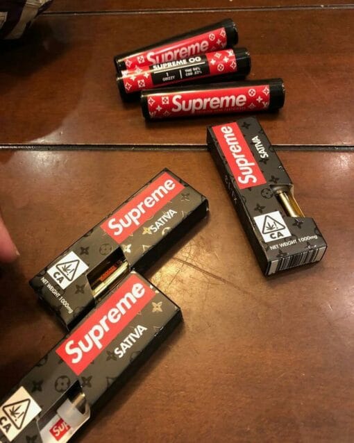 Supreme Carts for Sale | Premium THC Vape Cartridges | Moonrock Online Shop Supreme Cart THC vape cartridge with terpene-infused oil and sleek design