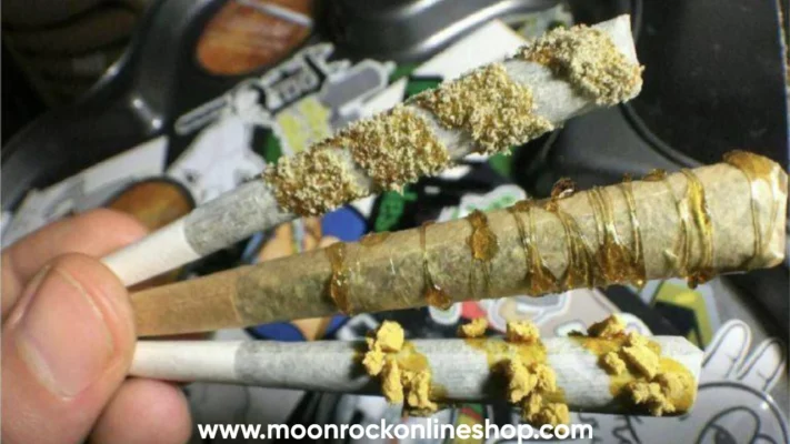 How Sunrocks Are Made: Concentrate-Dipped Cannabis with Kief at Moonrock Shop Online