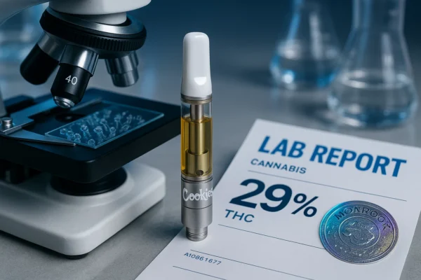 Lab-Verified Cookies Berner Premium Cannabis THC Moonrock