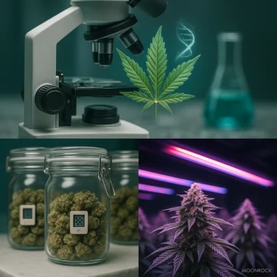 Hybrid Cannabis Strain Development: Phenotype Selection and LED Spectrum Tuning Process