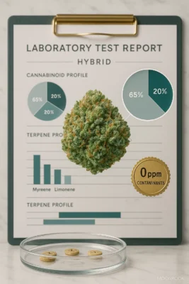 Lab-Tested Hybrid Cannabis Strains: Cannabinoid Ratios and Terpene Profiles | Moonrock Online Shop