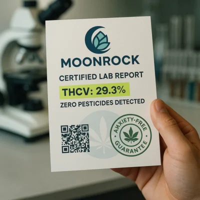 29.3% THCV Lab Test ResultsPremium Sativa Flower Verification
