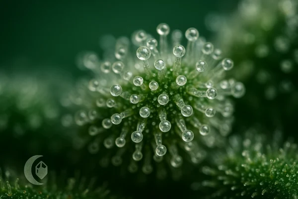 Runtz Strain Trichome Close-Up - High-Potency Cannabis Crystals | Moonrock Online