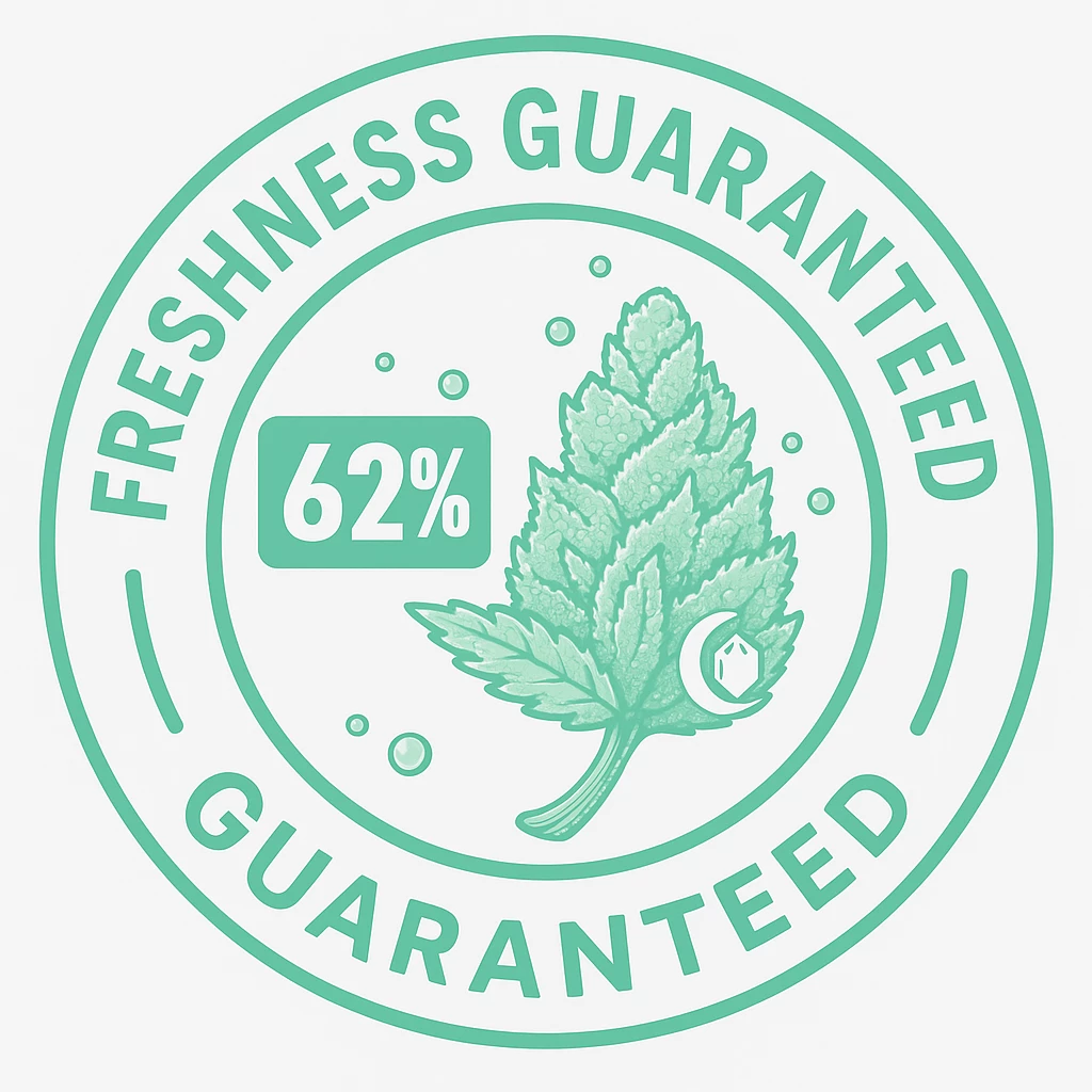 Nitrogen-sealed freshness 