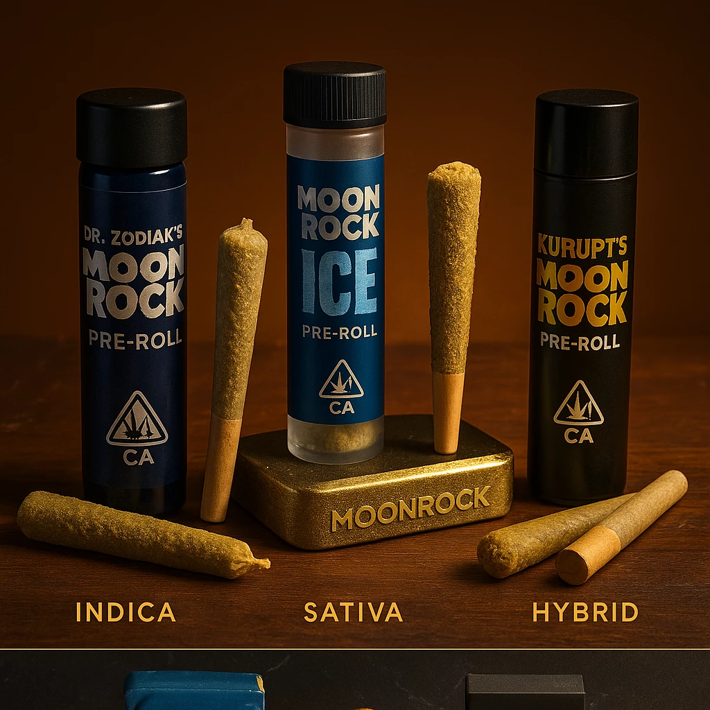 Moonrock Premium Pre-Rolls. Weed Delivery Los Angeles