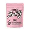 Pink Runtz Hybrid Strain Pink Runtz strain in California-compliant packaging