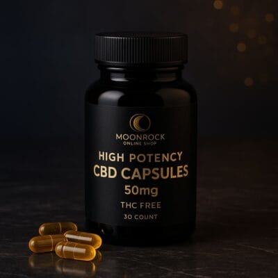 High Potency CBD Capsules 50mg – Extra Strength Relief