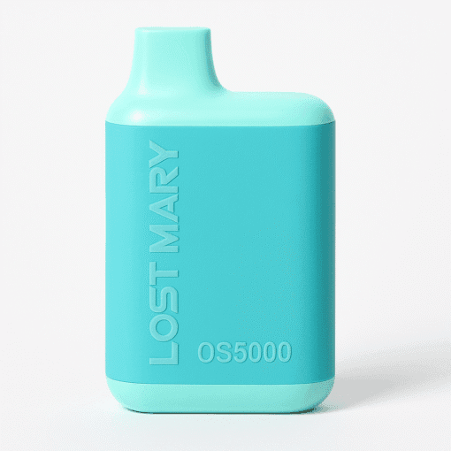 lost-mary-os5000-white-background Lost Mary OS5000 disposable vape on white background | Moonrock Online Shop
