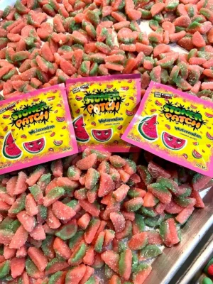 Stoner Patch Watermelon Gummies 500mg cannabis-infused edibles available at Moonrock Online Shop