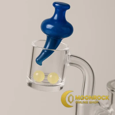 Cap + pearls circulate oil for smooth pulls.