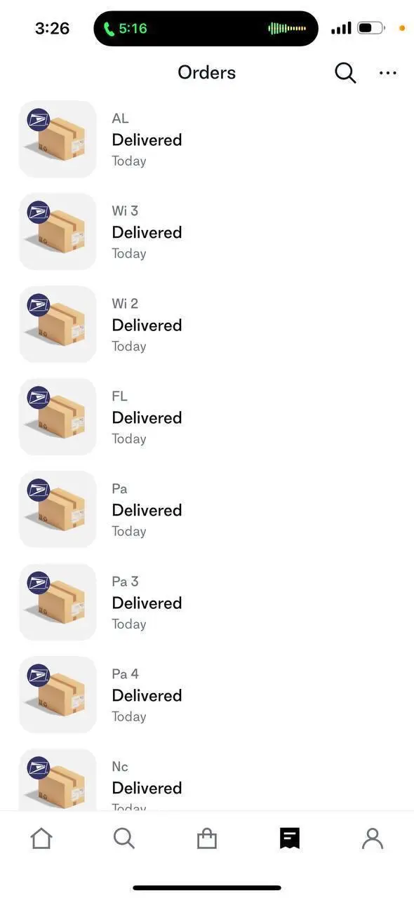 Moonrock Online Shop orders delivered with tracking proof