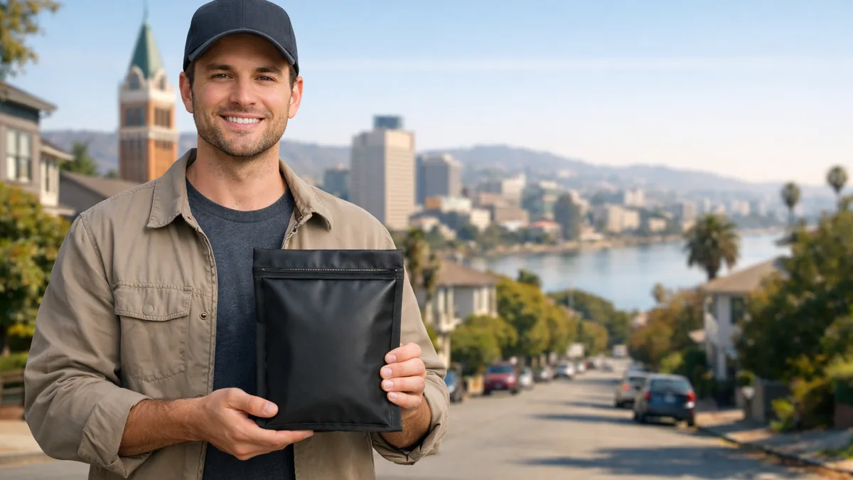 Premium Moonrock delivery service in Oakland with same-day cannabis delivery