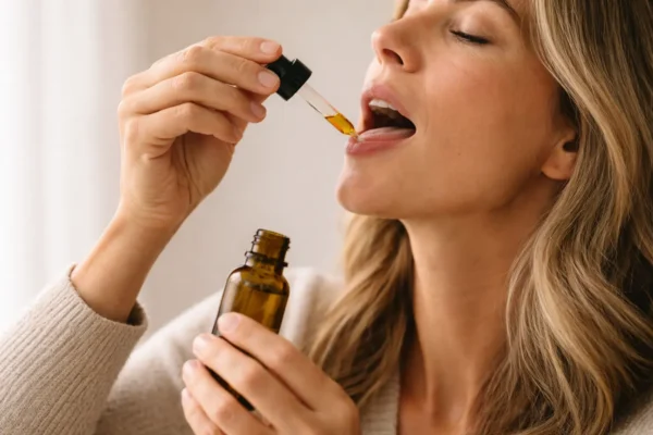 How to use cannabis tinctures sublingually — CBD oil drops guide for beginners California