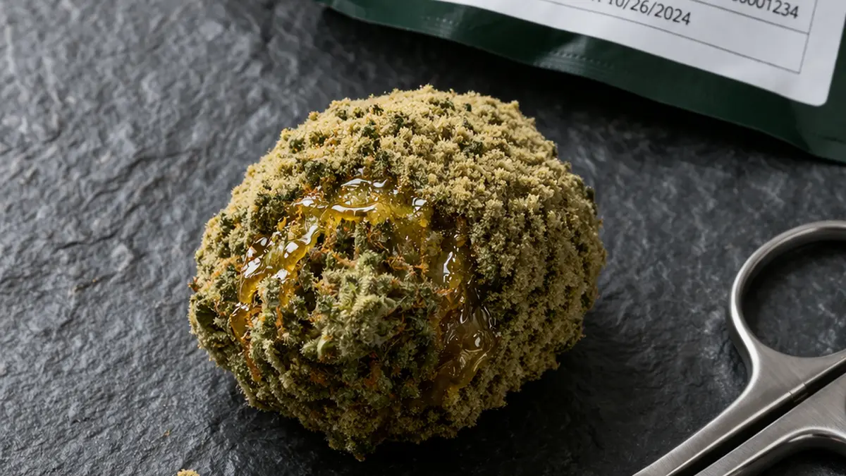 kurupts moon rocks premium cannabis nug with kief and oil coating