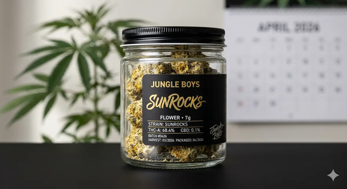 Jungle Boys Sunrocks THCA 68%