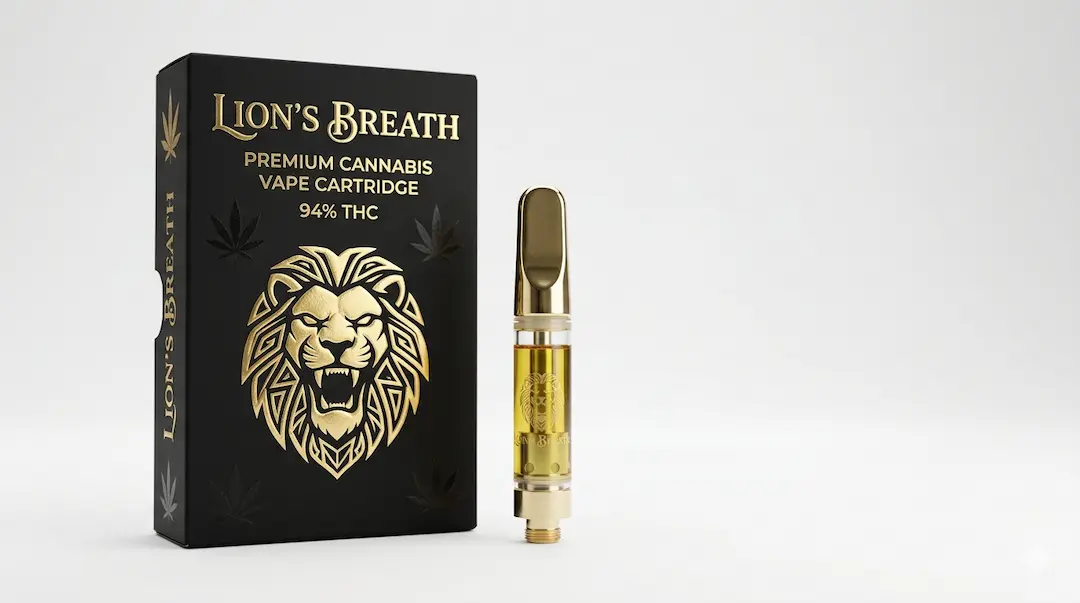 Lion's Breath carts review 2026 — 94% THC lab tested Moonrock Online Shop