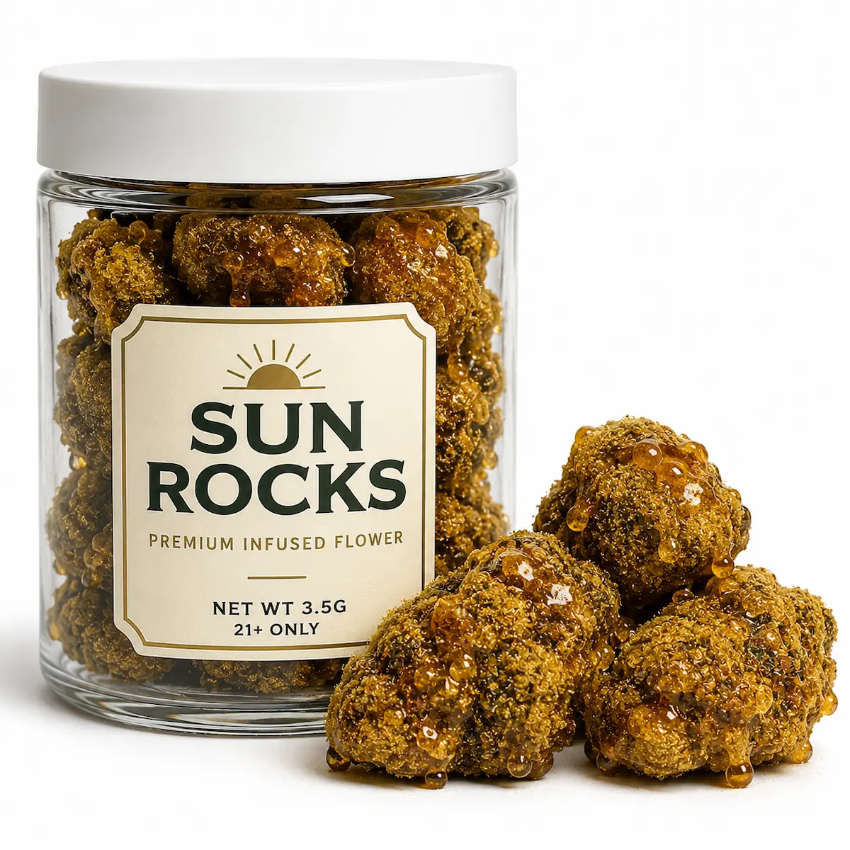 Sun Rocks ultra-potent infused flower — Los Angeles delivery
