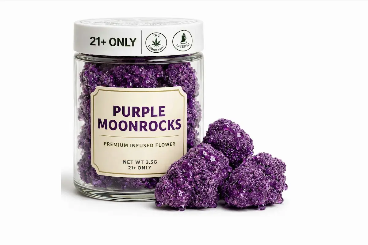 Purple Moonrocks — premium infused cannabis Los Angeles delivery