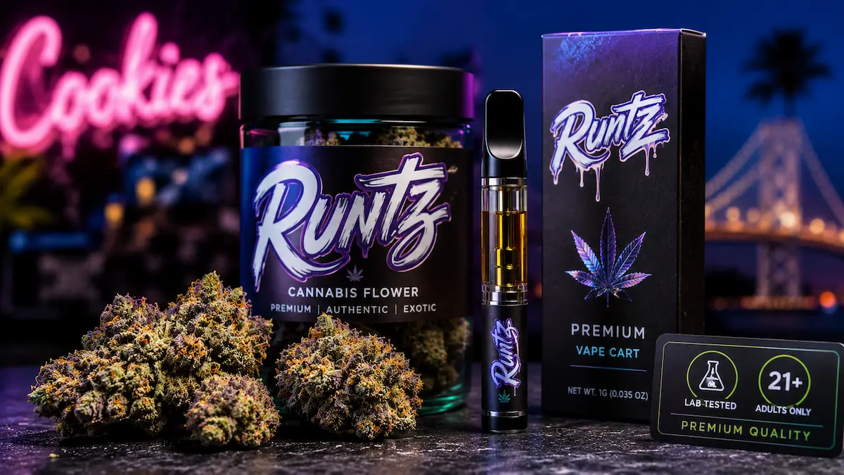 runtz cannabis brand California authentic Runtz OG