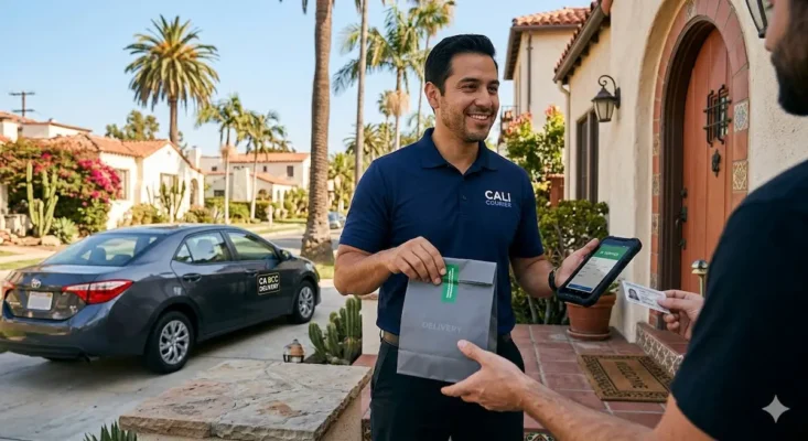 cannabis delivery operations Los Angeles