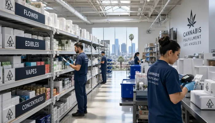 cannabis fulfillment center Los Angeles