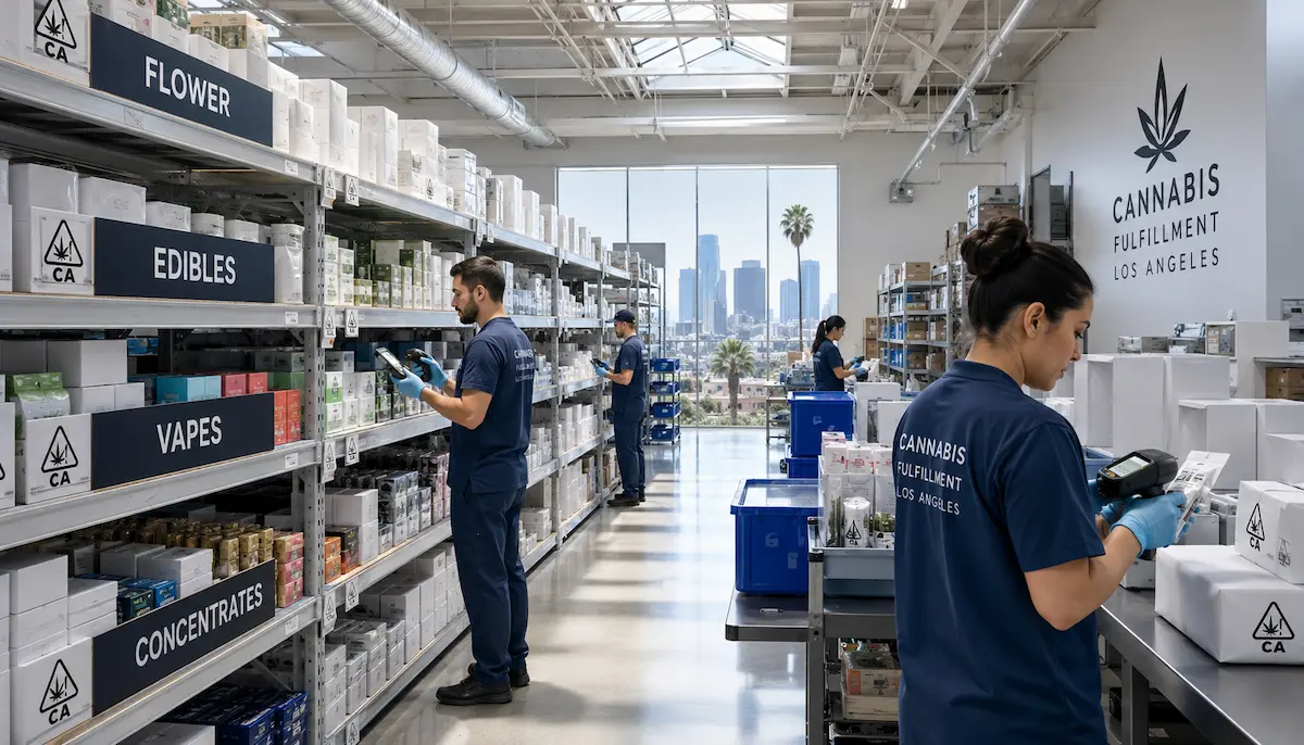 cannabis fulfillment center Los Angeles