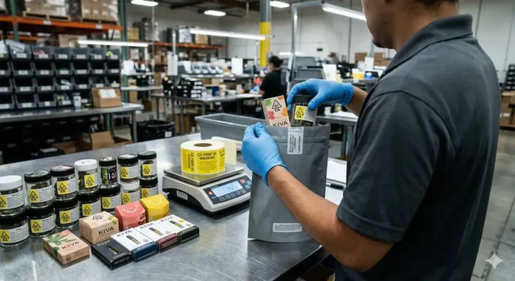 cannabis packaging and prep LA