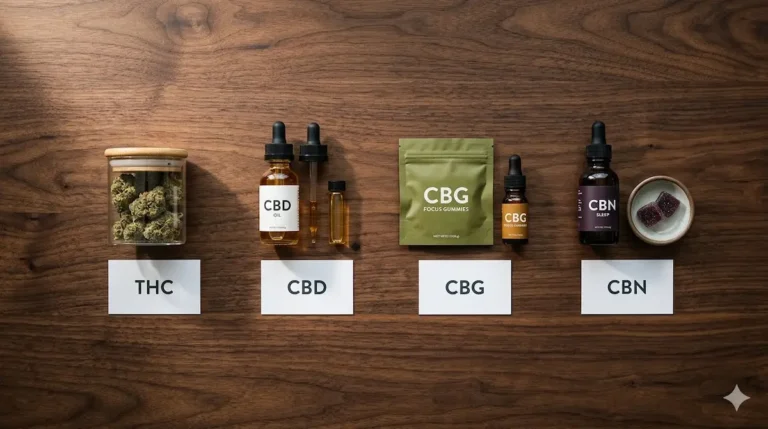 THC CBD CBG CBN guide