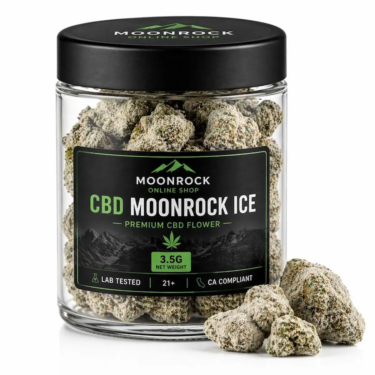 CBD Moonrock Ice — lab-tested cannabis Los Angeles