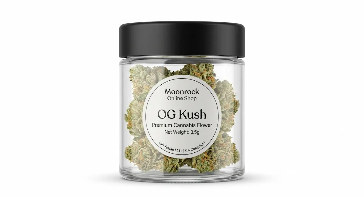 OG Kush cannabis flower — buy online Los Angeles